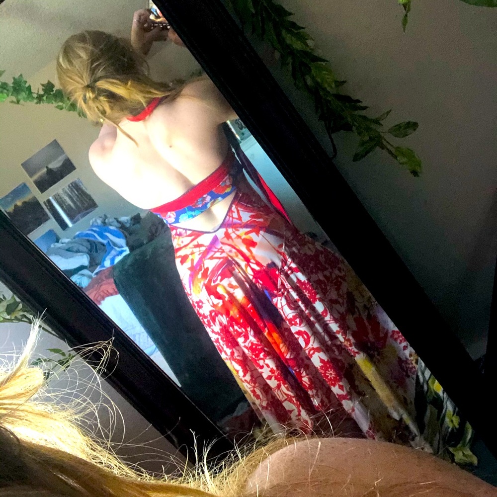 Jersey bohemian dress